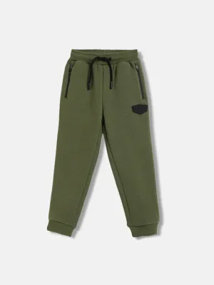 Blue Giraffe Boys Solid Regular Fit Sweatpant